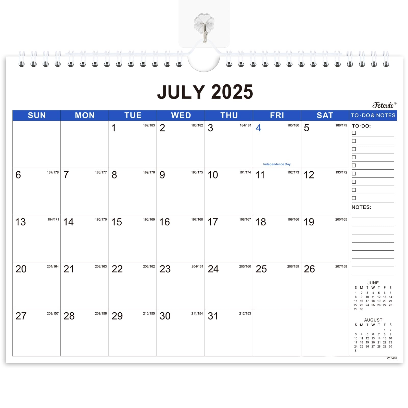 2025 2026 Wall Calendar 18 Months Wall Calendar From Jul 2025 Dec 2026 15