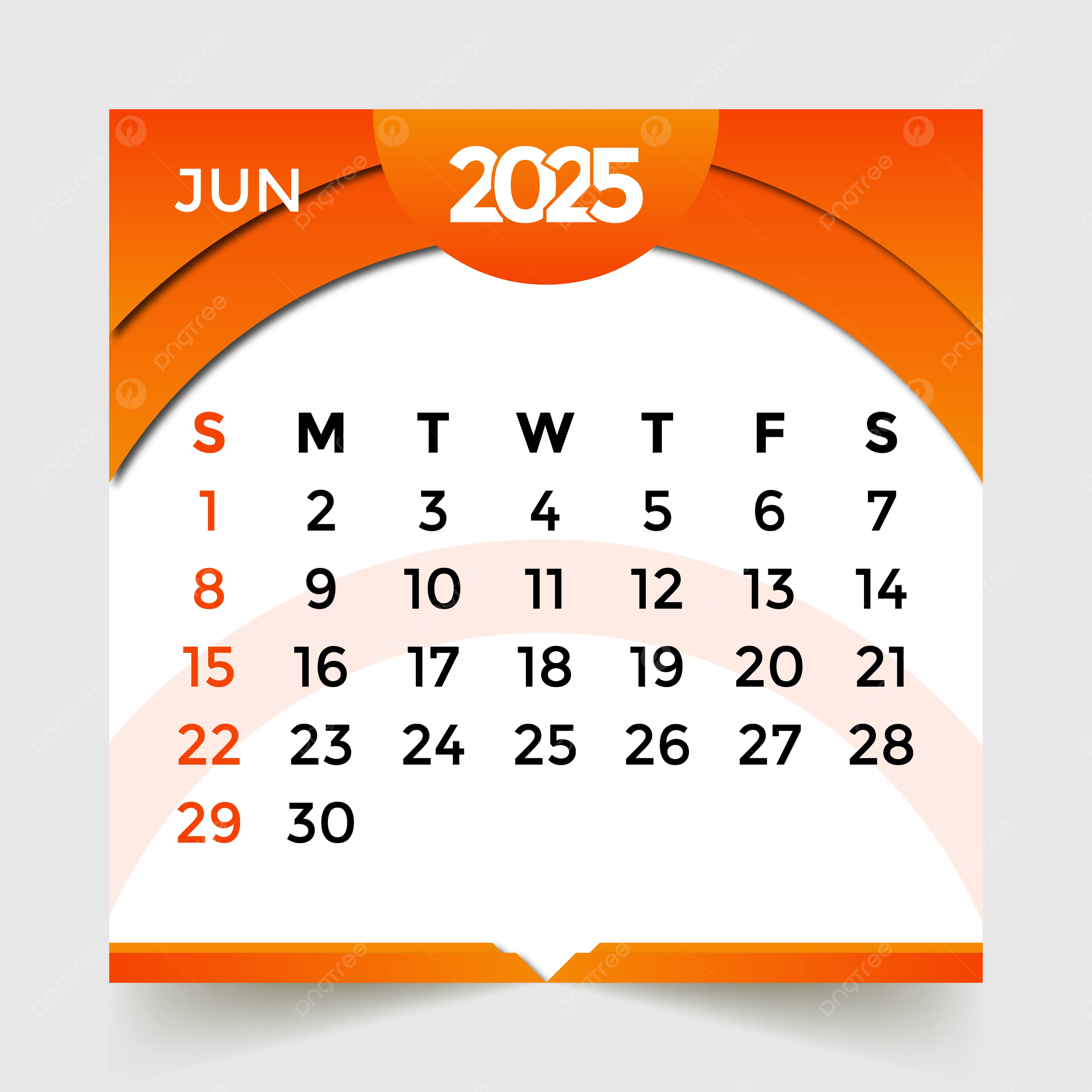June Calendar For 2025