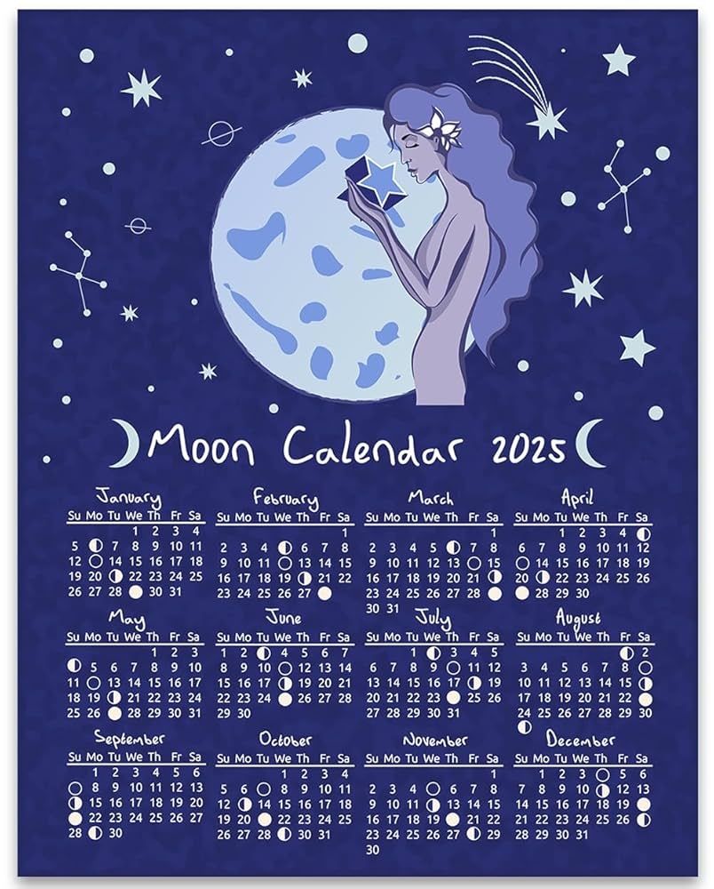 Moon Phase Calendar November 2025