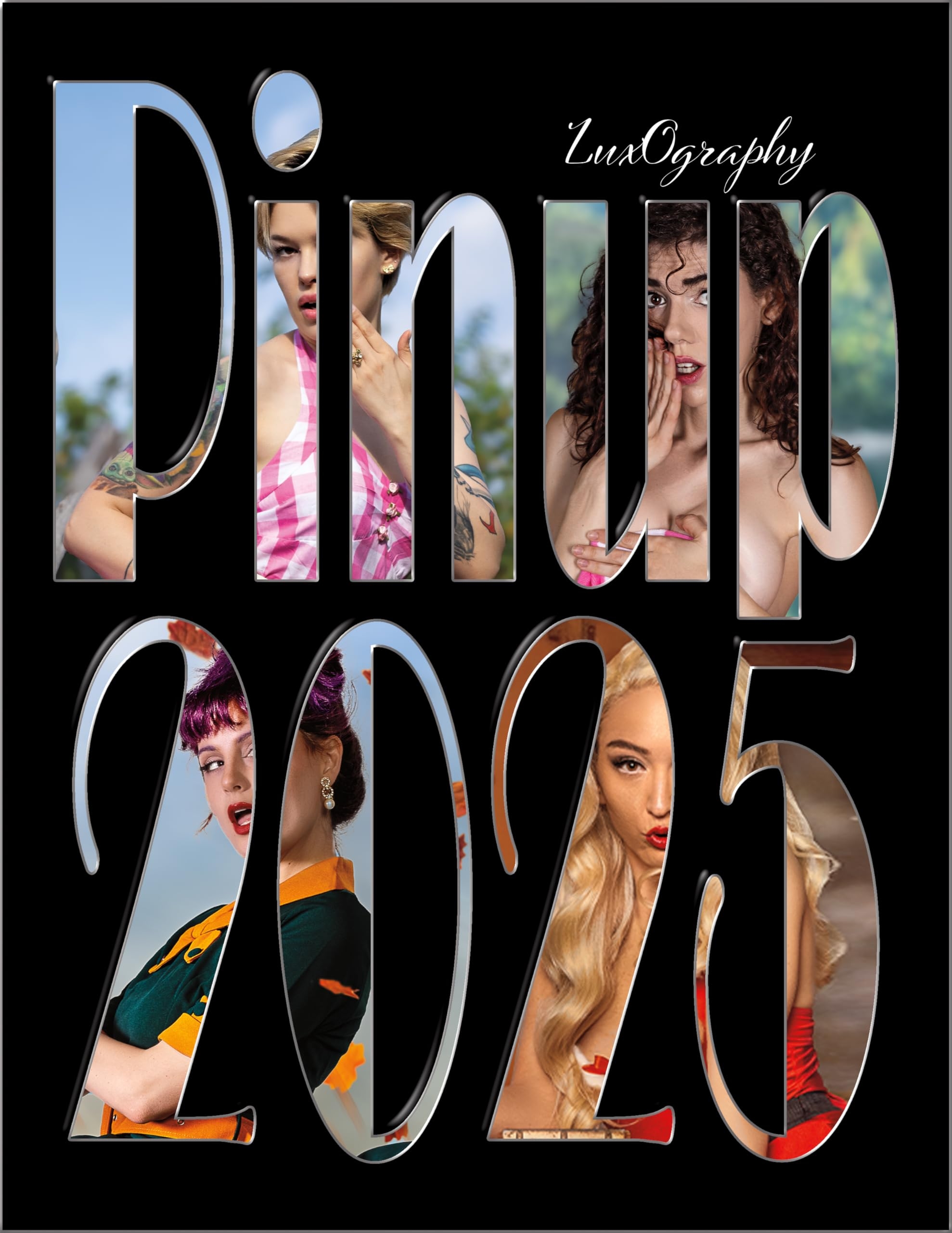 Amazon 2025 Pinup Calendar Modern Pinup 11x8 5