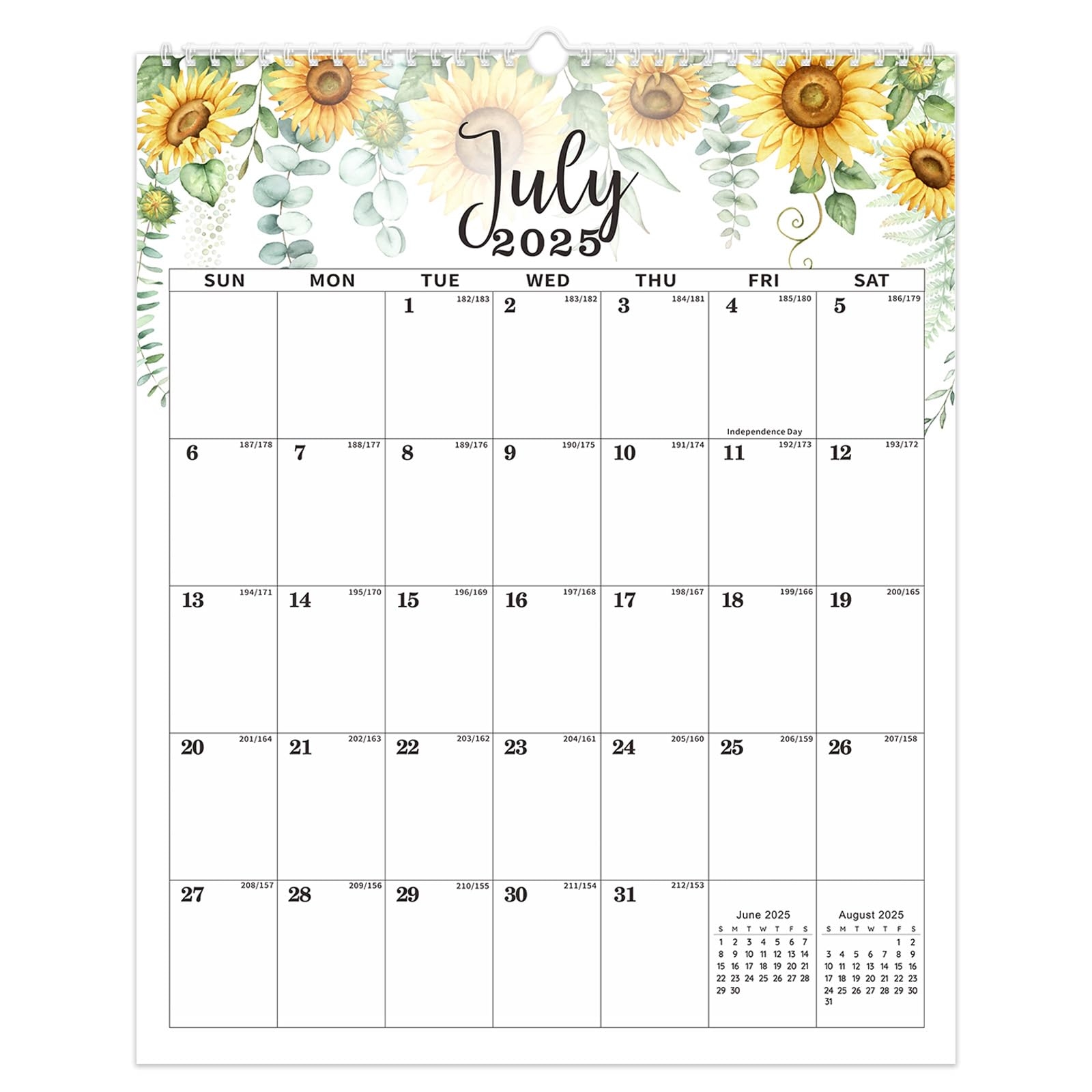 Amazon 2025 Wall Calendar 18 Months Calendar Jan 2025 June 2026 11 8 X 14 6 Desk Calendar 2025 With Large Blocks Twin Wire Binding 