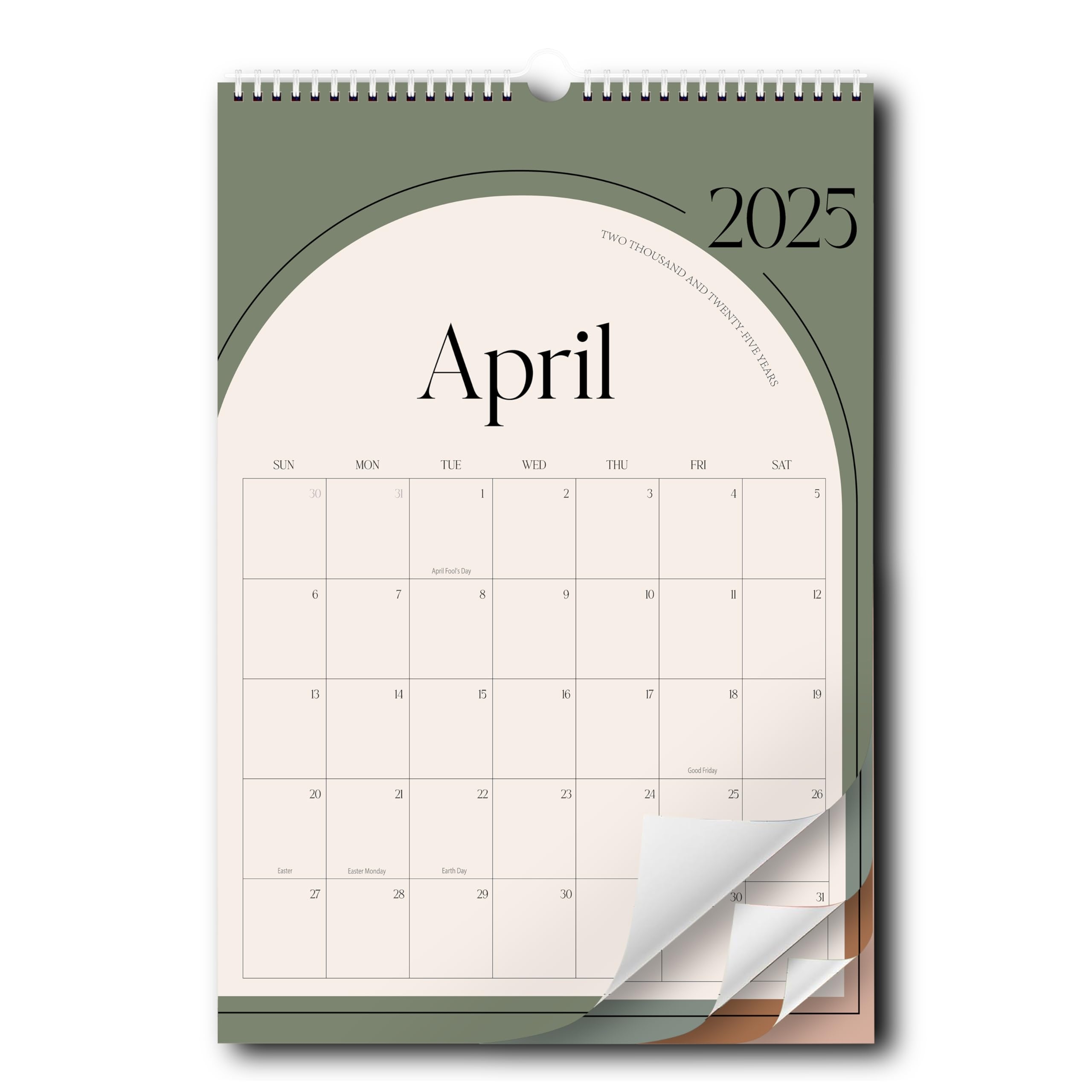Amazon Aesthetic Wall Calendar 2025 12 Monthly Vertical Calendar January 2025 To December 2025 15