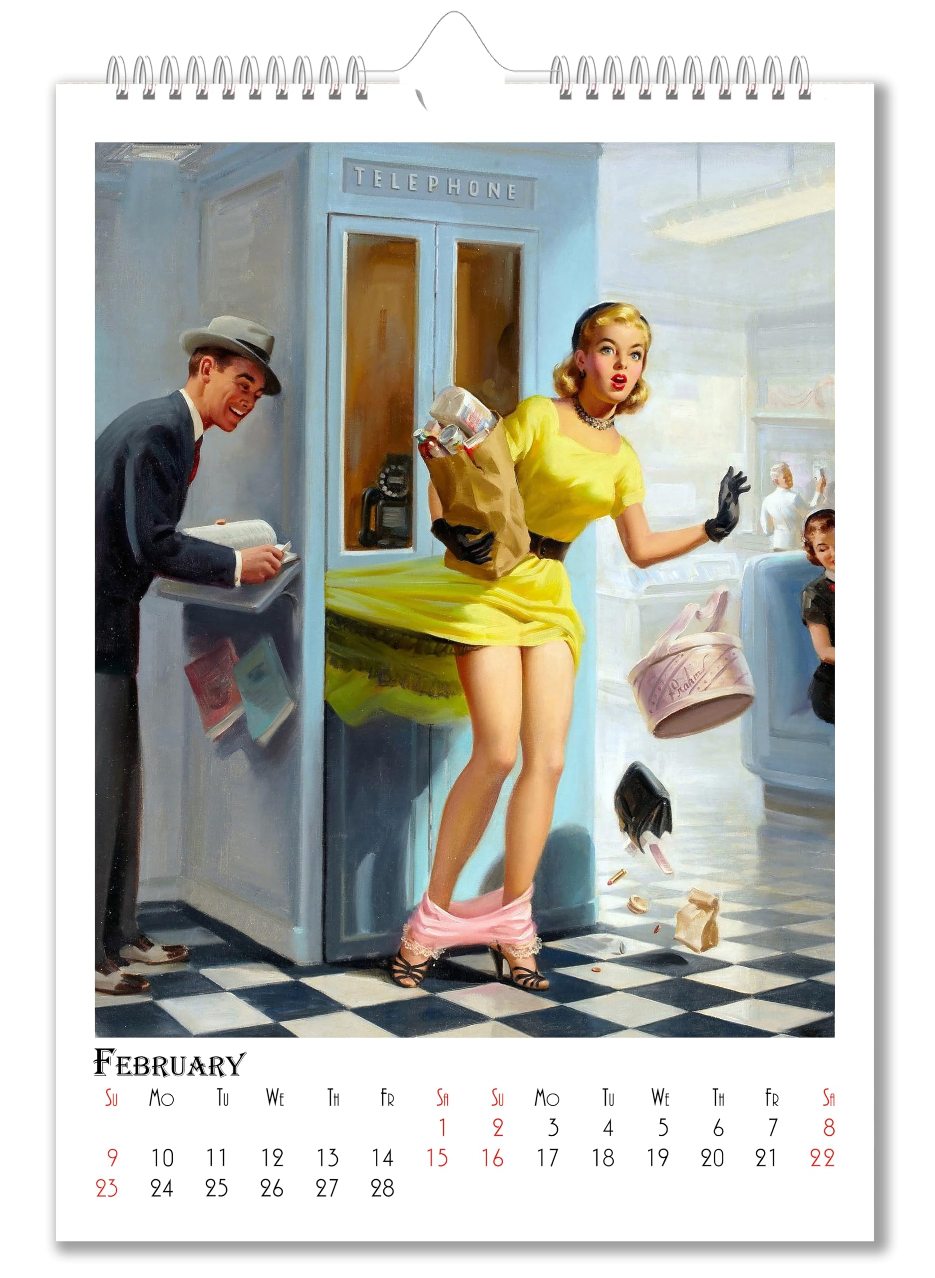 May 2025 Pin-Up Calendar