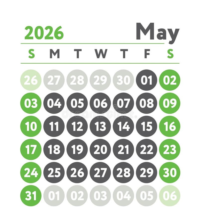 Calendar Green Stock Illustrations 52 608 Calendar Green Stock 