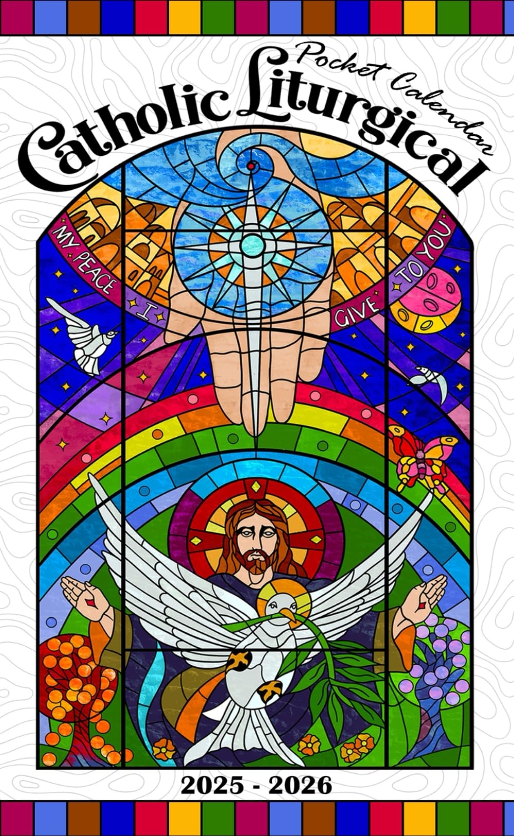 Catholic Liturgical Pocket Calendar 2025 2026 2 Years Planner With Celebrations Of Saints And Bible Inspirational Quotes For Christian Prayers Small Size Monthly Organizer 4 X 6 5 Inches Little Joy Amazon Books
