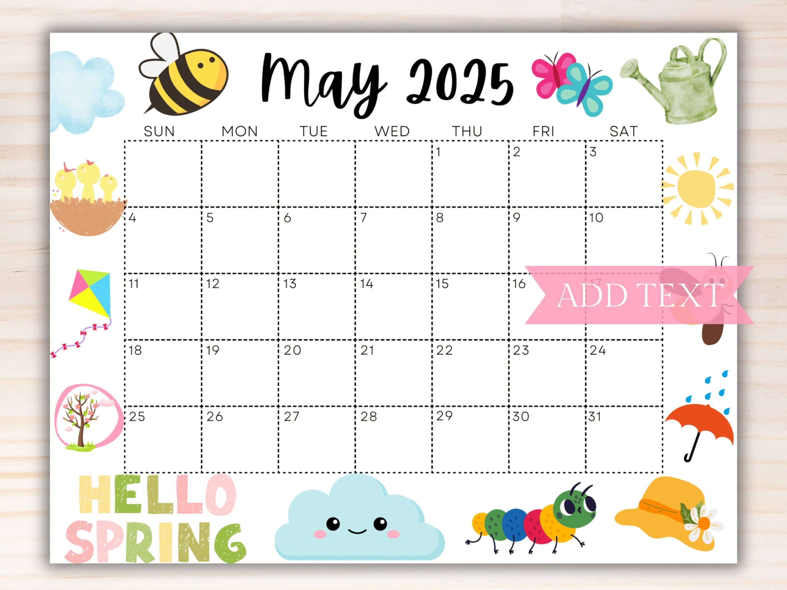 May 2025 Calender