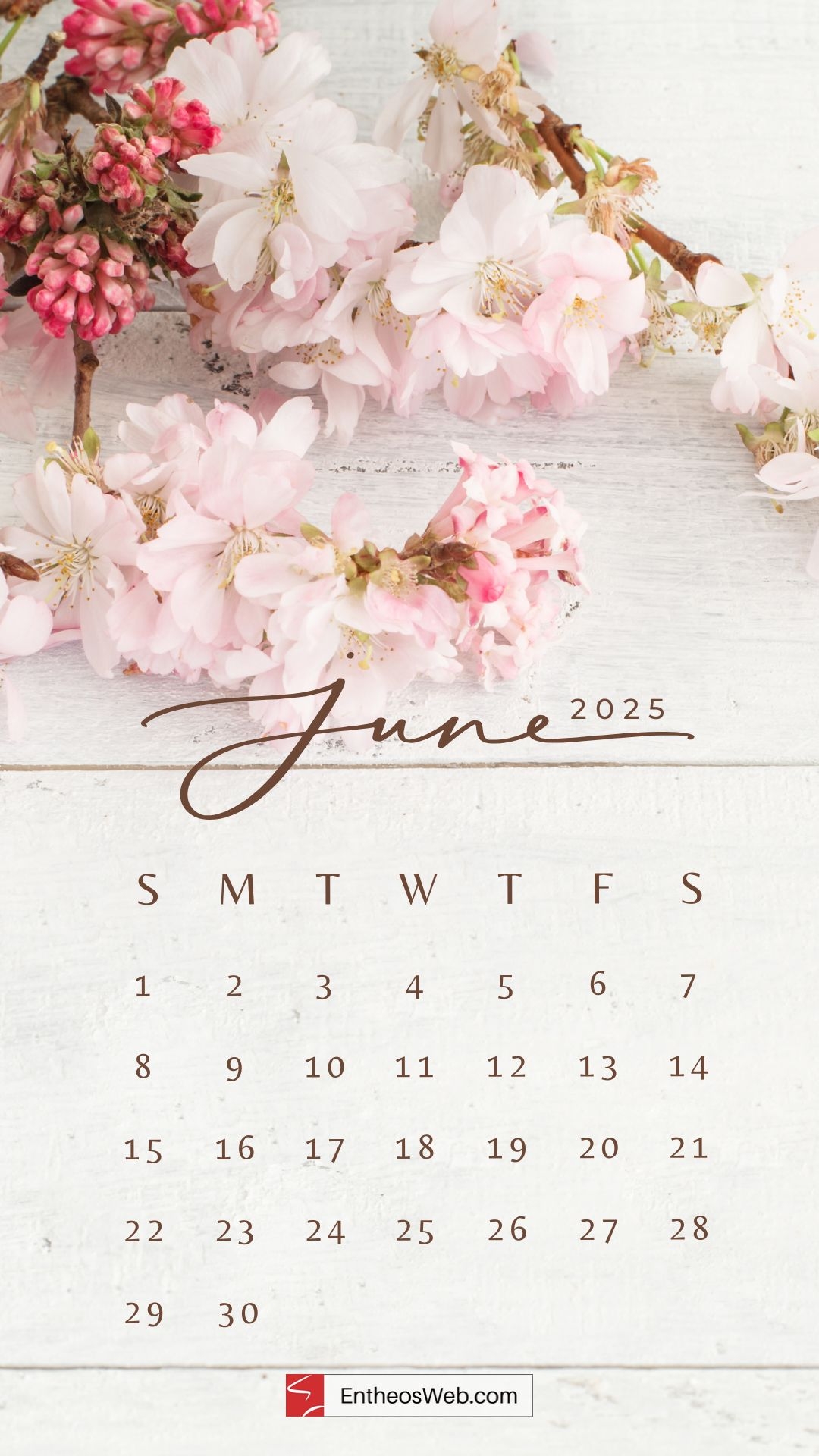June 2025 Wallpaper Calendar