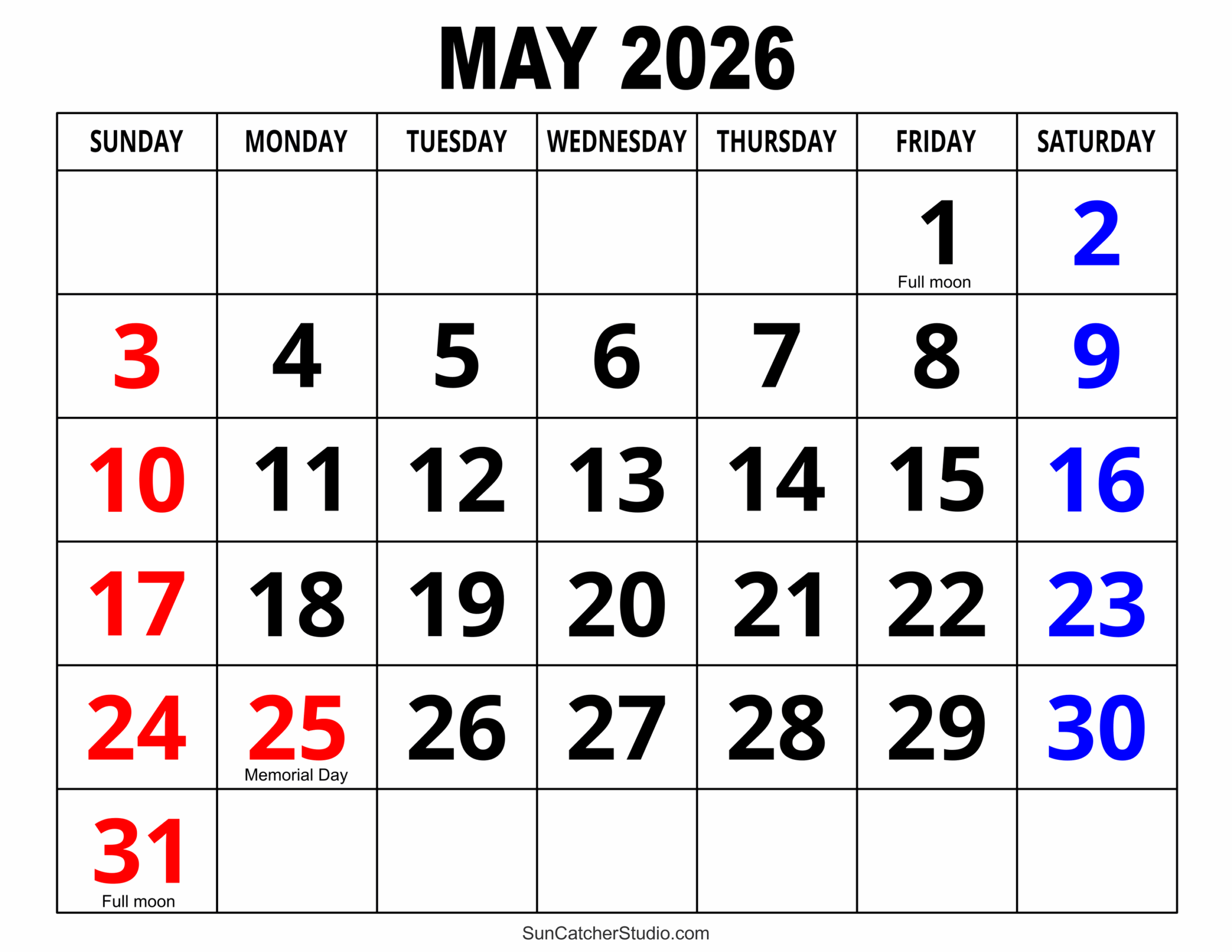 May 2026 Pin-Up Calendar