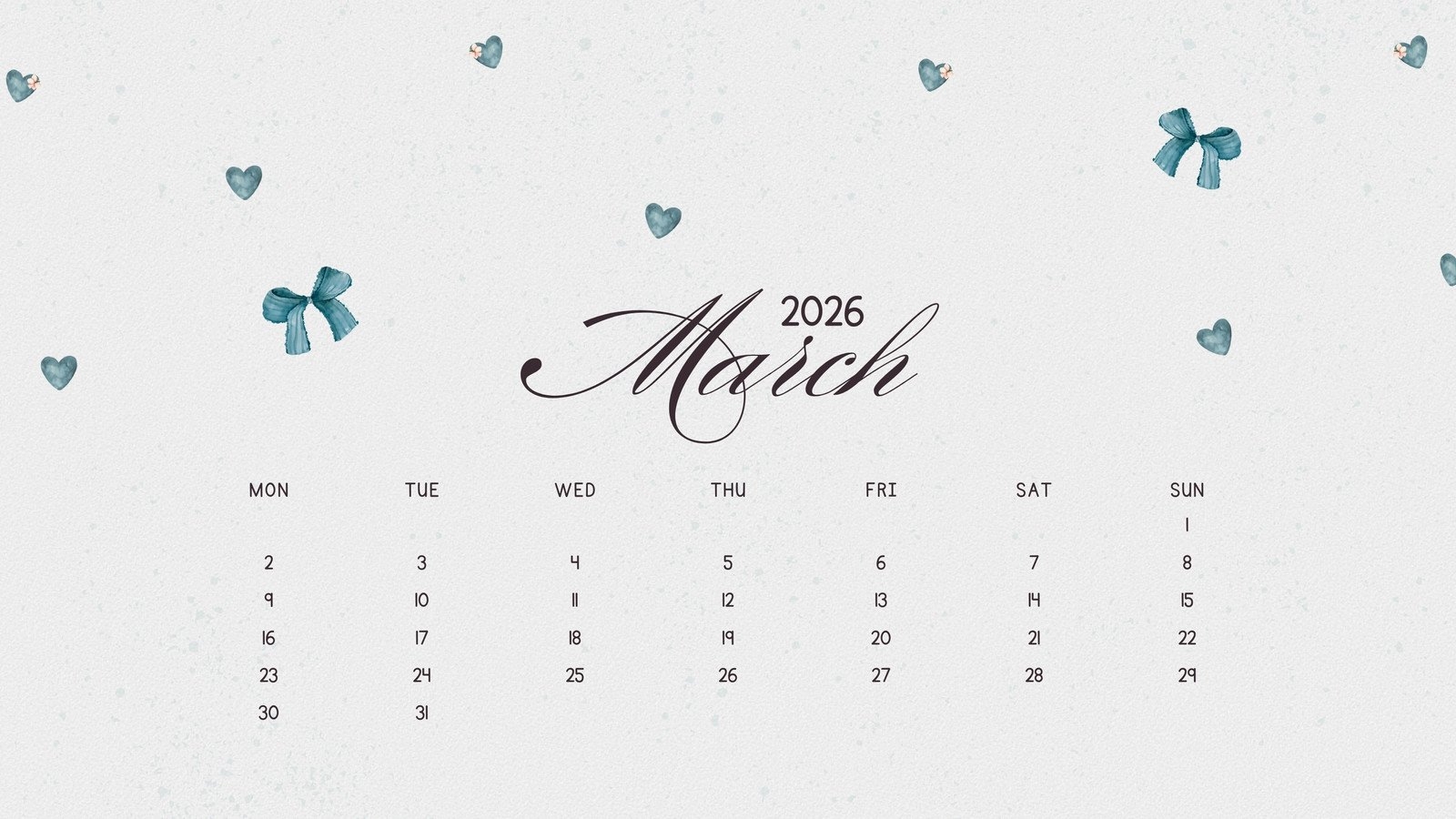 Page 10 Free And Customizable March Templates