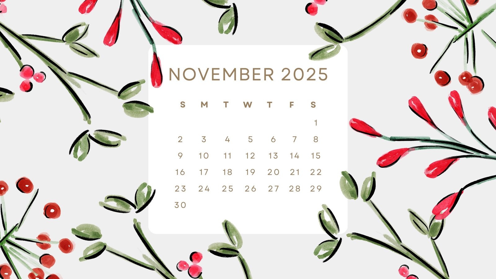 Page 13 Free And Customizable November Templates