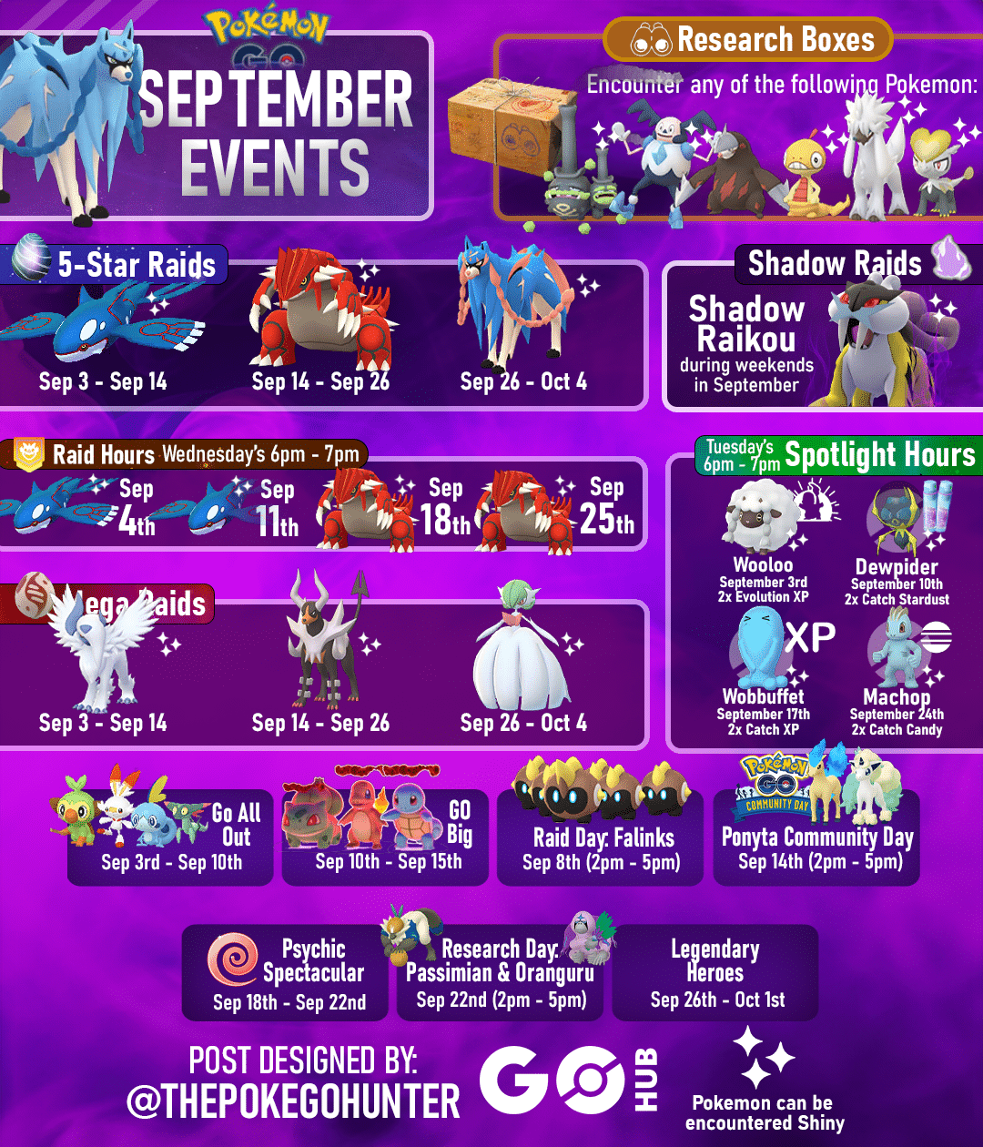 Pok mon GO September 2024 Events Guide Pok mon GO Hub
