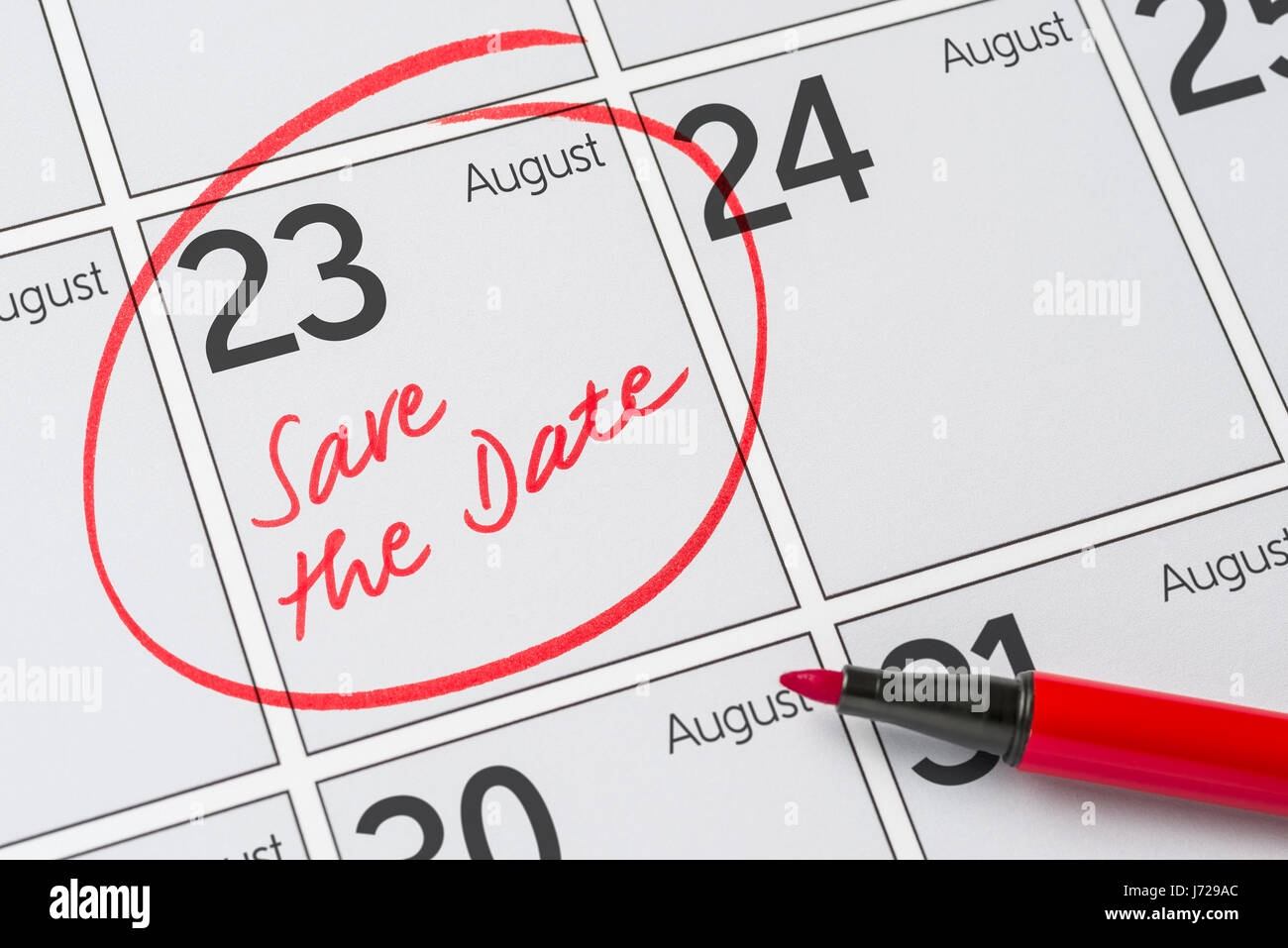 August 2025 Calendar Save The Date