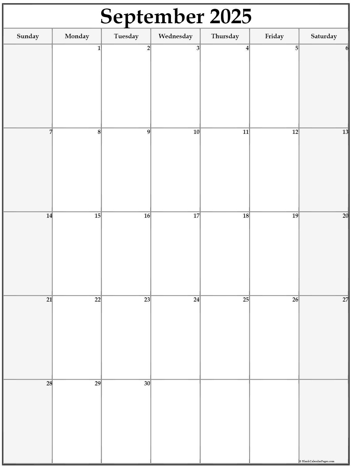 Moon Calendar September 2025