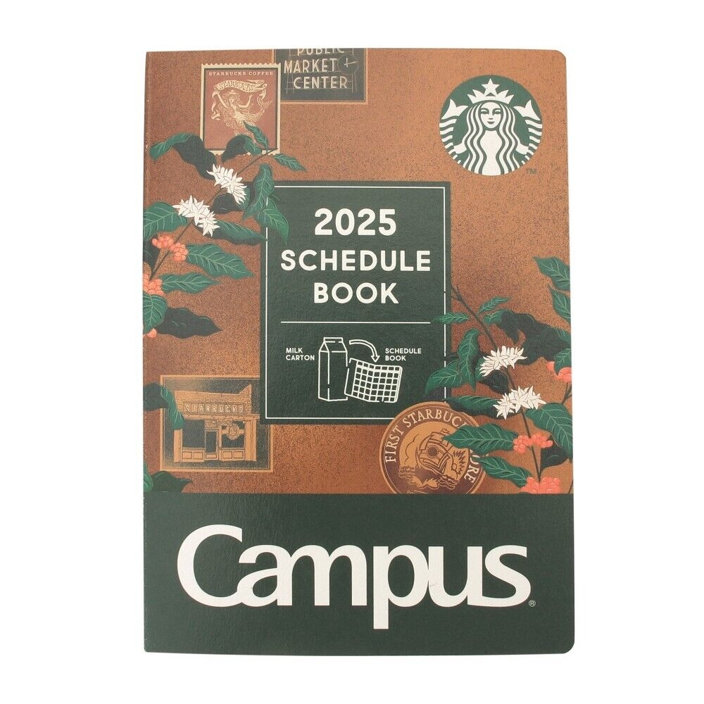 Starbucks 2025 Starbucks Campus Schedule Book Pike Place 19386
