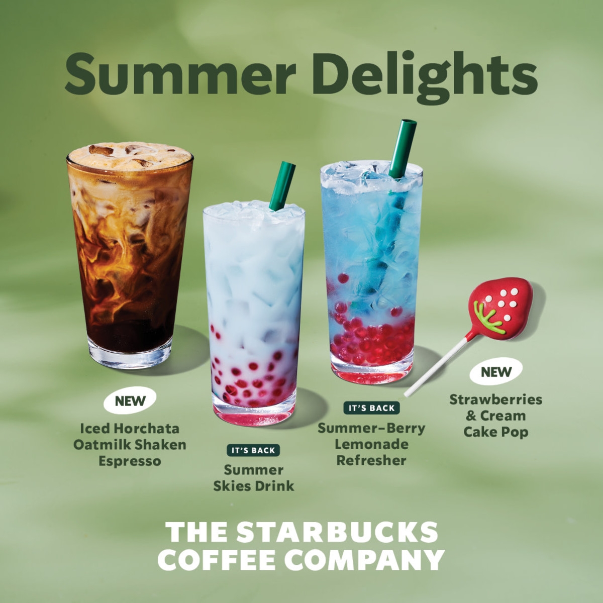 Starbucks Says Summer Delights Await In Latest Menu Update Parade