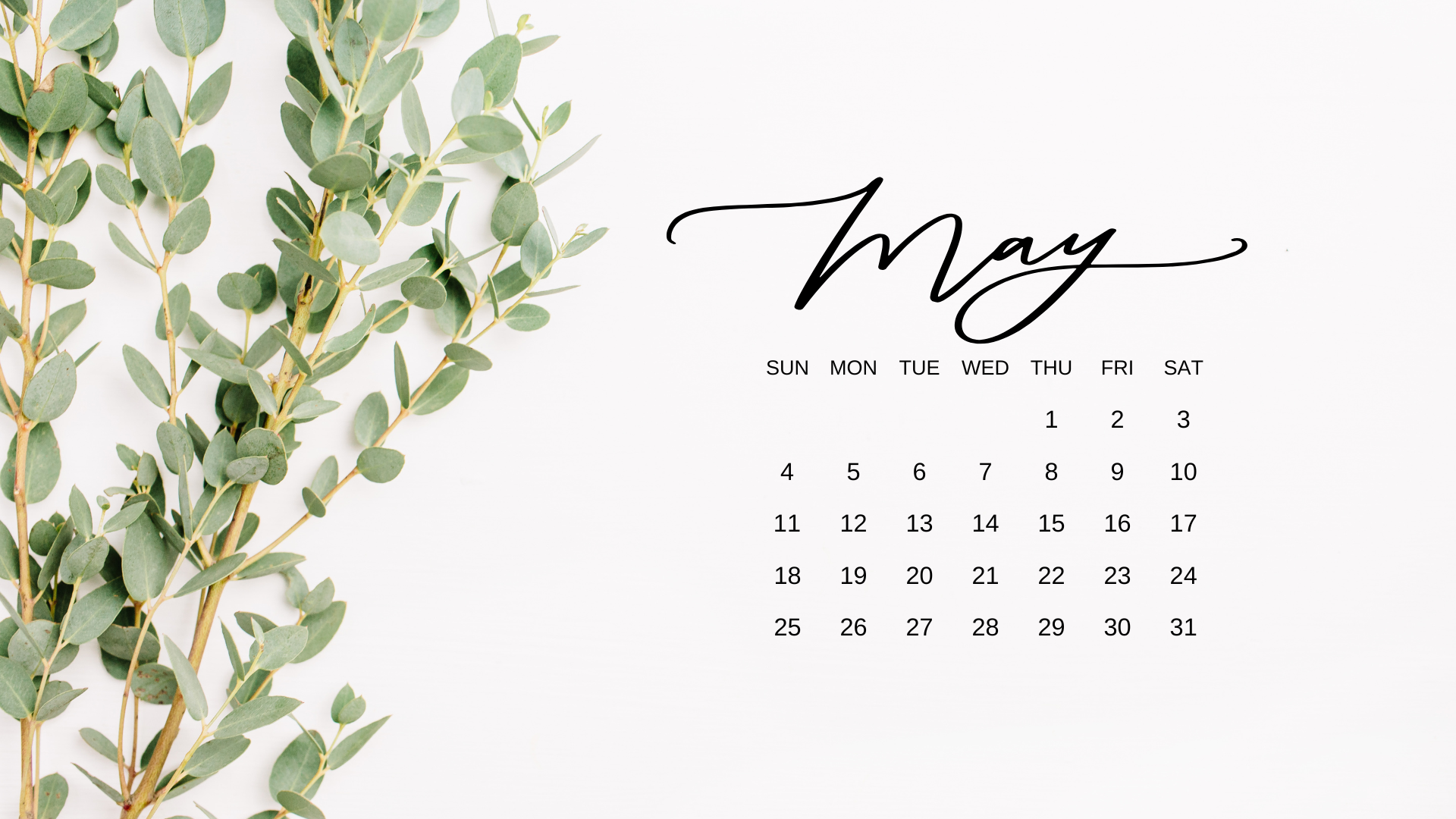 20 Free May 2025 Desktop Calendar Backgrounds EASY DOWNLOAD 