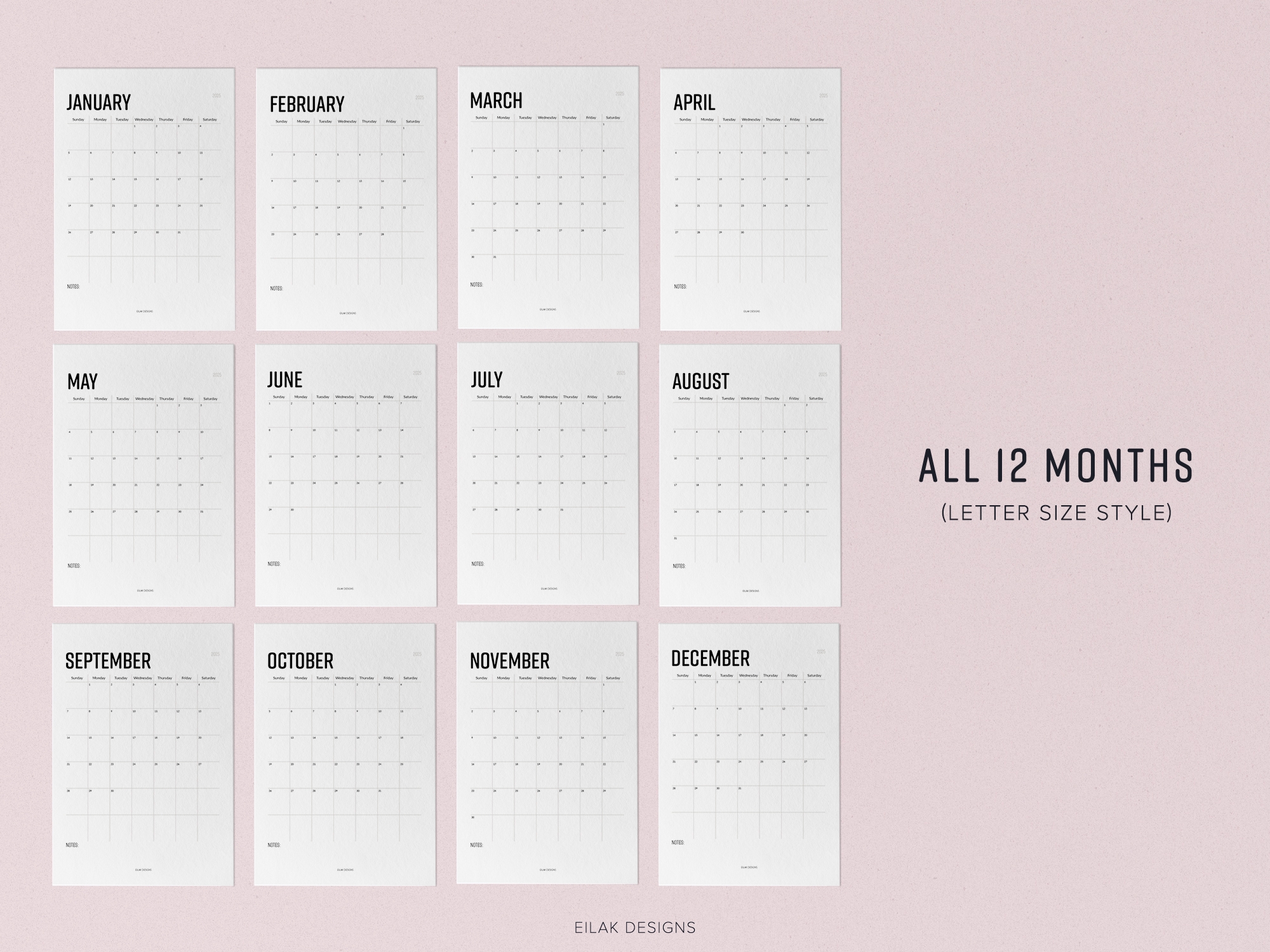 July 2025 Calendar Waterproof