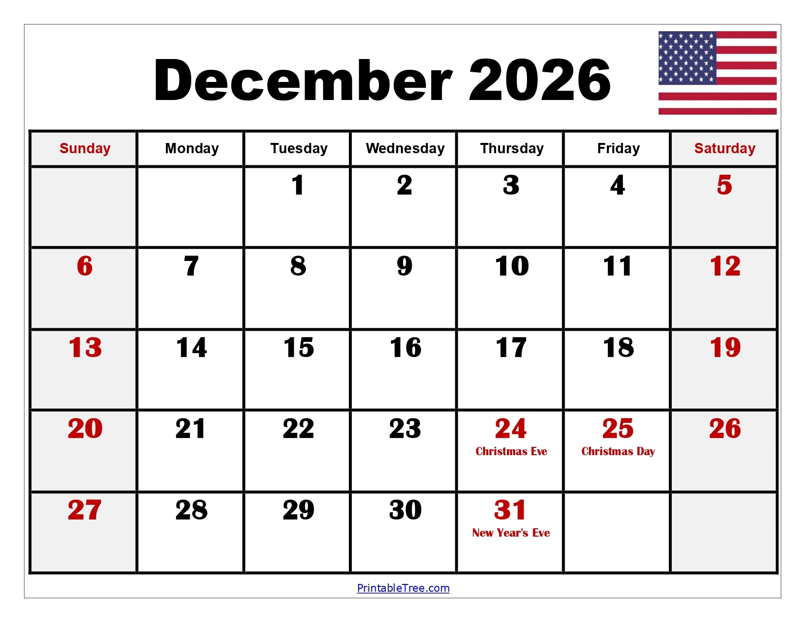 Dec Jan Calendar 2026