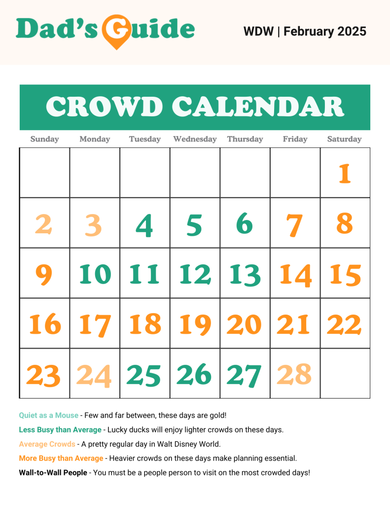 Disney World Crowd Calendar 2025 The Best Worst Times To Visit
