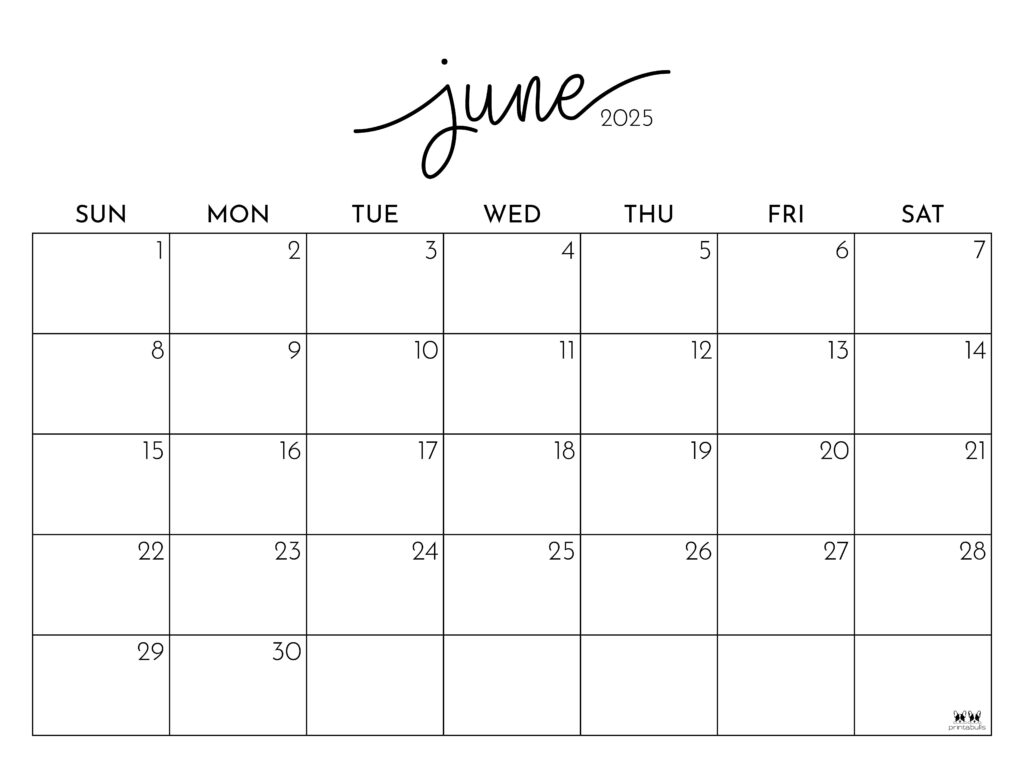 Grab Calendar June 2025