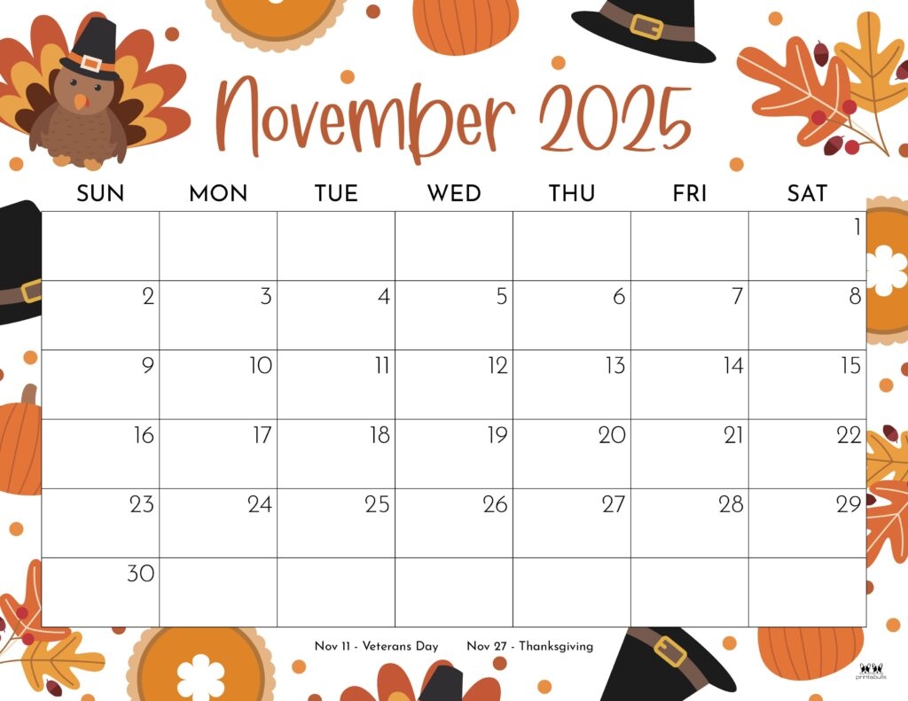 Calender November 2025