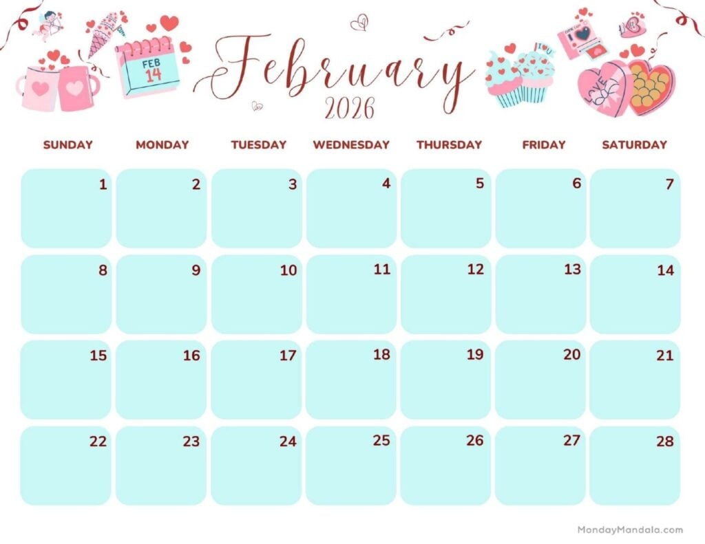 Printable Calendars For 2025 2026 Free PDFs 