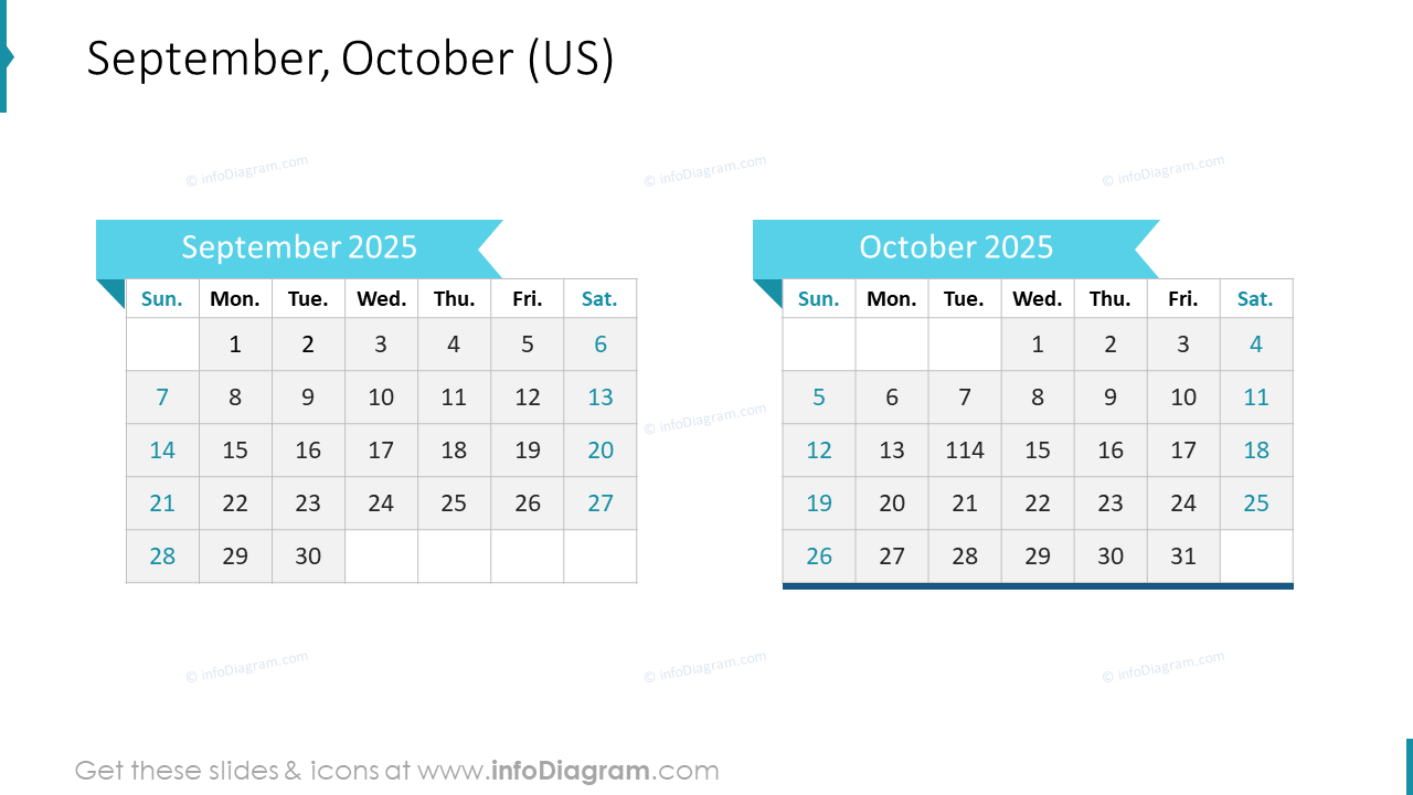 September October US 