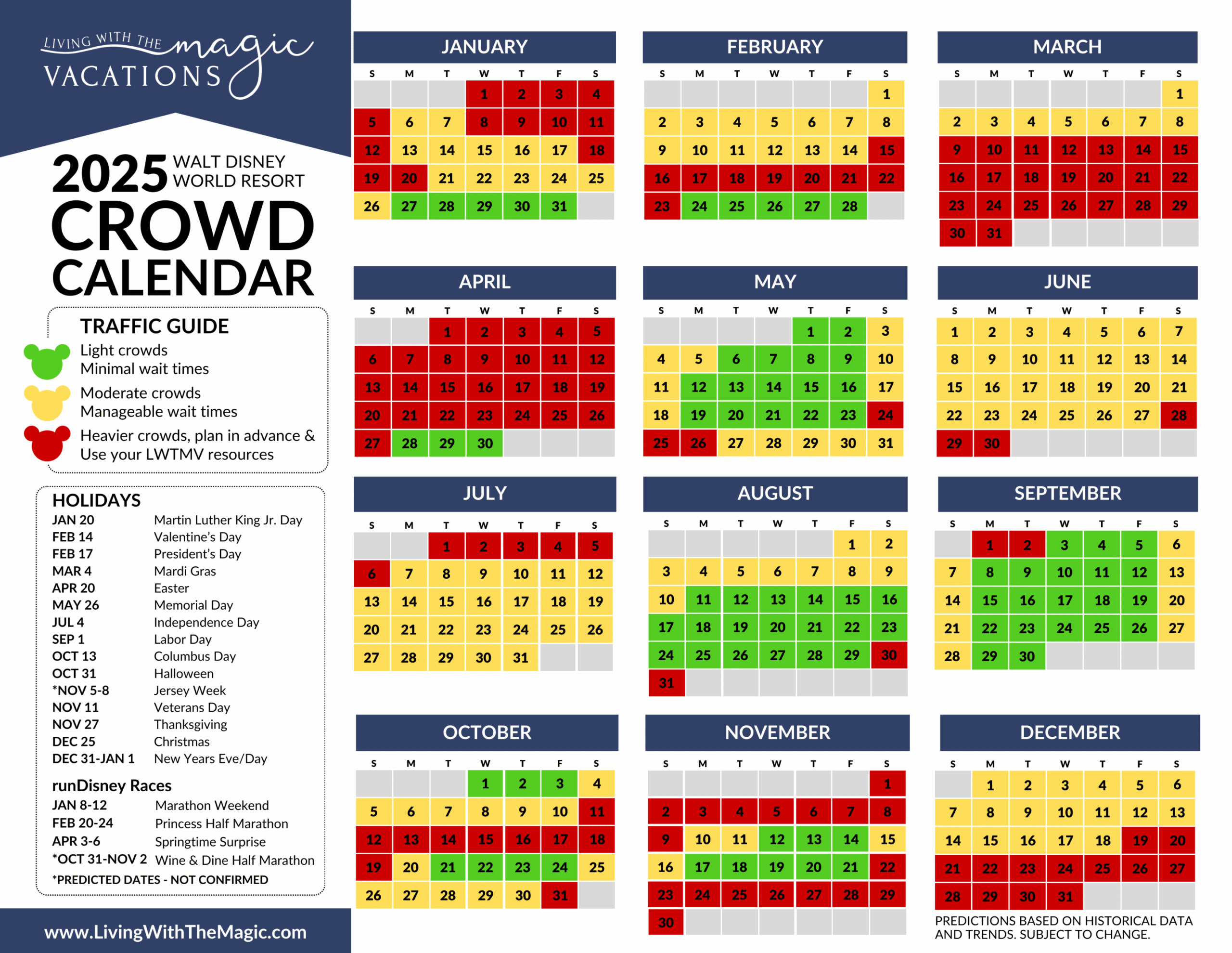 Disney World May 2026 Crowd Calendar